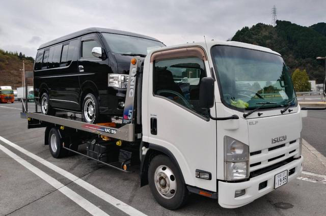 車両牽引対応